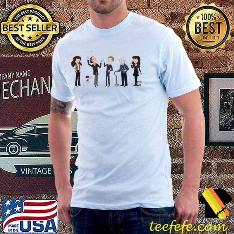 ChibI characters frasier group retro sitcom shirt ChibI characters frasier group retro sitcom shirt