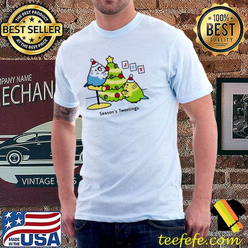 ChibI parrots season's tweetings chubby budgies shirt ChibI parrots season's tweetings chubby budgies shirt