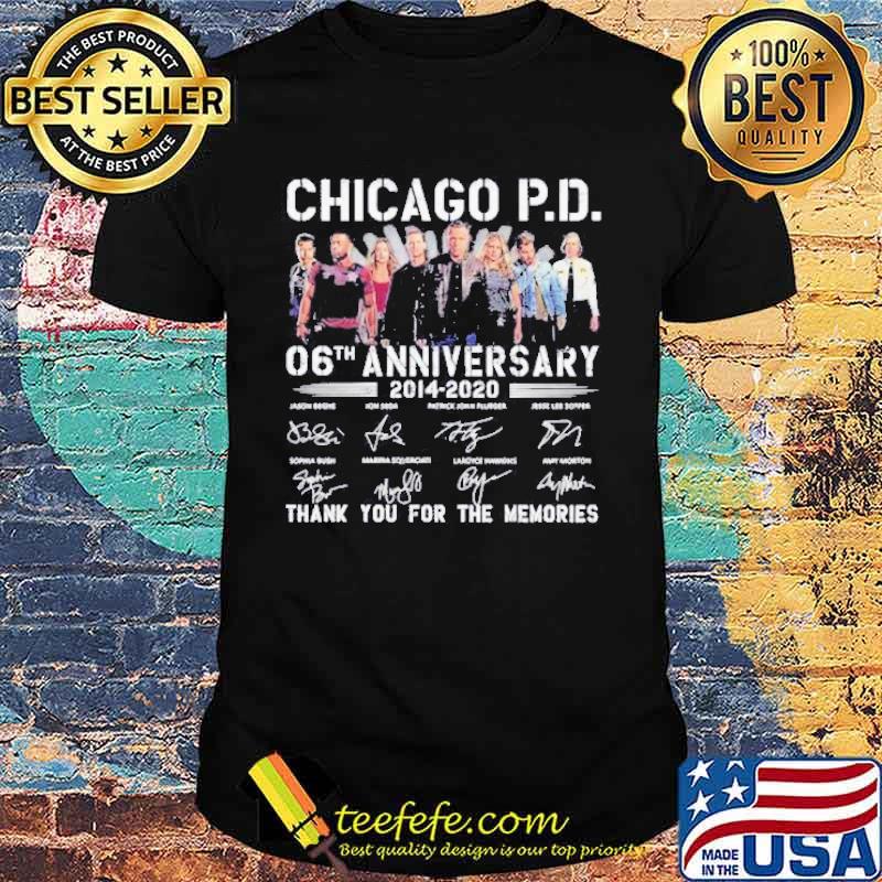 Chicago PD 06th Anniversary 2014 2022 Shirt Chicago PD 06th Anniversary 2014 2022 Shirt
