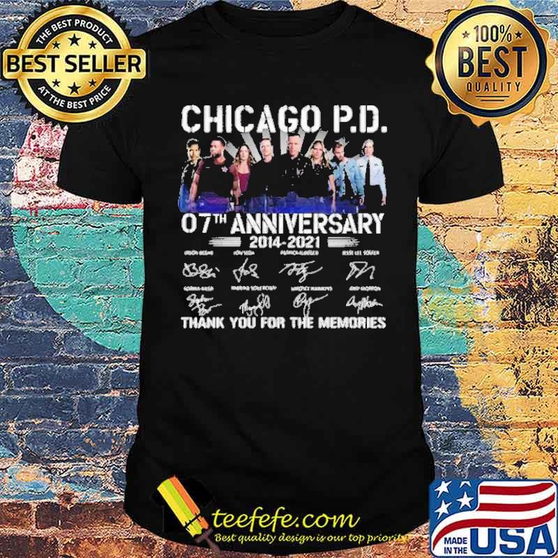 Chicago PD 07th Anniversary 2014 2021 Shirt