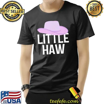 Country western theme sorority reveal little haw cowgirl hat shirt