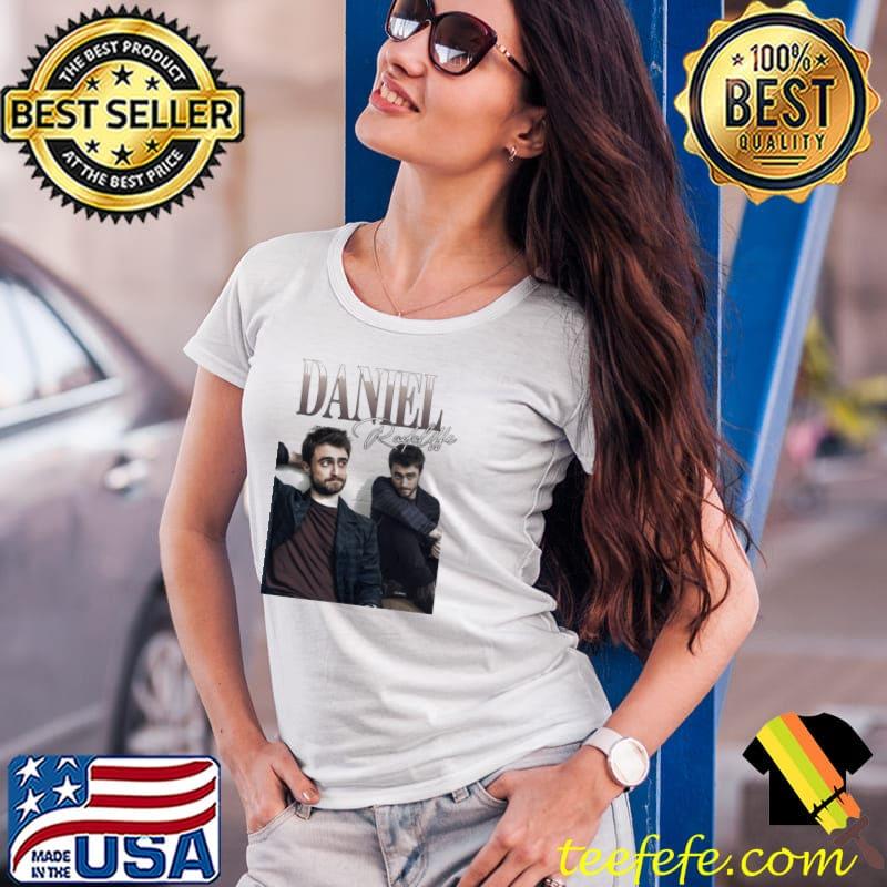 Daniel radcliffe retro portrait actor Harry Potter s Ladies Tee Daniel radcliffe retro portrait actor Harry Potter s Ladies Tee