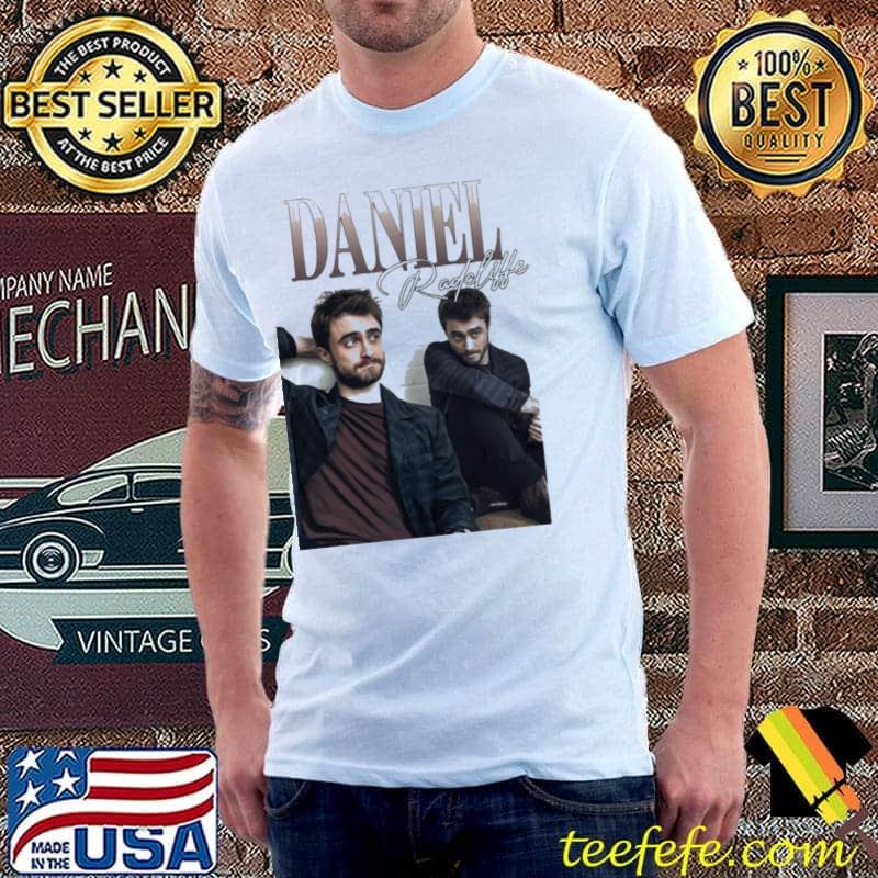 Daniel radcliffe retro portrait actor Harry Potter shirt
