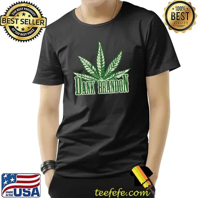 Dank Brandon Joe Biden Cannabis Legalization T-Shirt