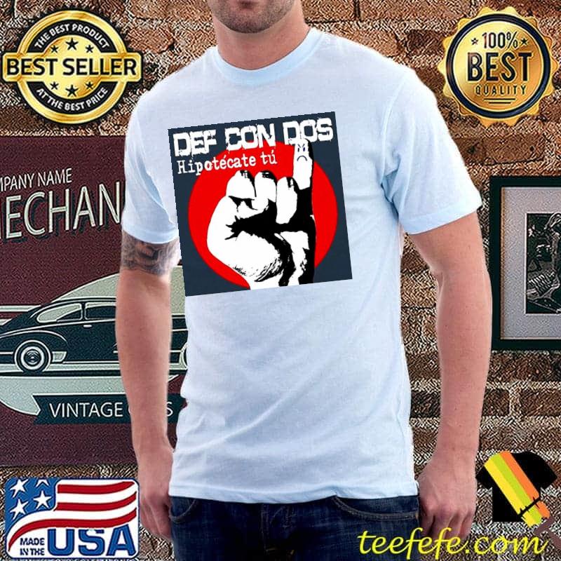 Def con dos hipotcate t album cover shirt
