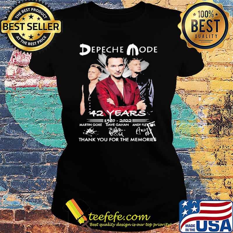Depeche Mode 42 Years 1980 2022 Shirt Ladies tee Depeche Mode 42 Years 1980 2022 Shirt Ladies tee