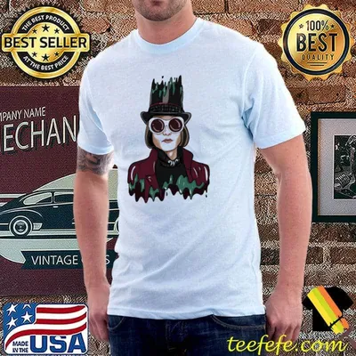 Digital art willy wonka trending shirt