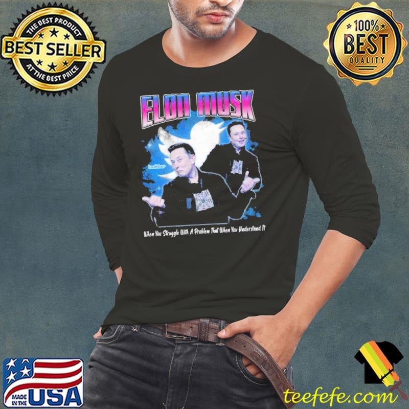 Elon musk cancels twitter retro art s Long Sleeve Tee Elon musk cancels twitter retro art s Long Sleeve Tee