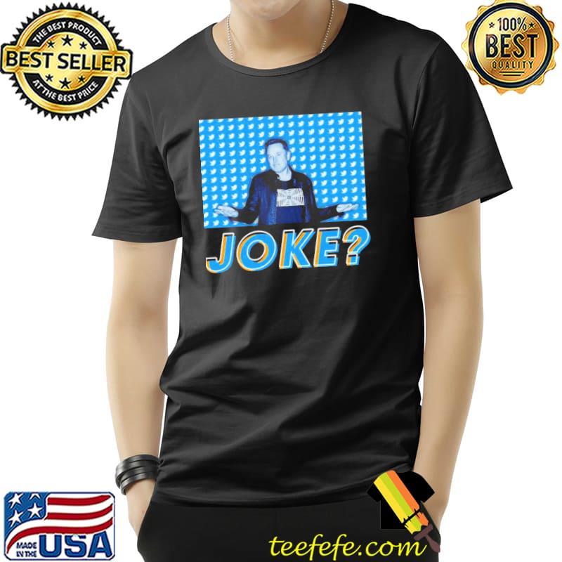 Elon musk joke twitter deal s retro art shirt