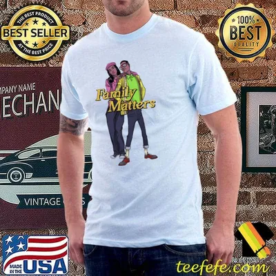 Family matters black manga art shirt