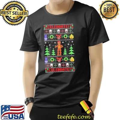 Five nights at freddy's knit pattern ugly shirt