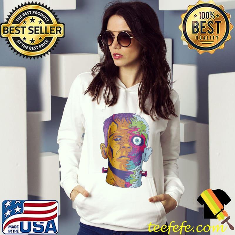 Frankenstein organic pop art happy halloween trending s Hoodie Frankenstein organic pop art happy halloween trending s Hoodie