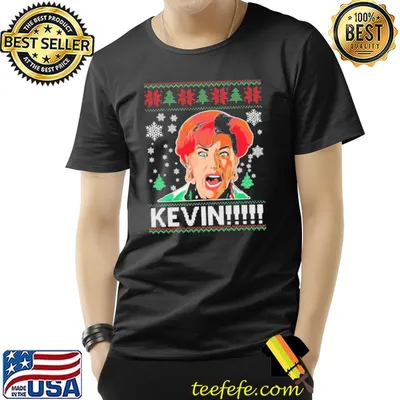Funny home alone kevin christmas ugly shirt