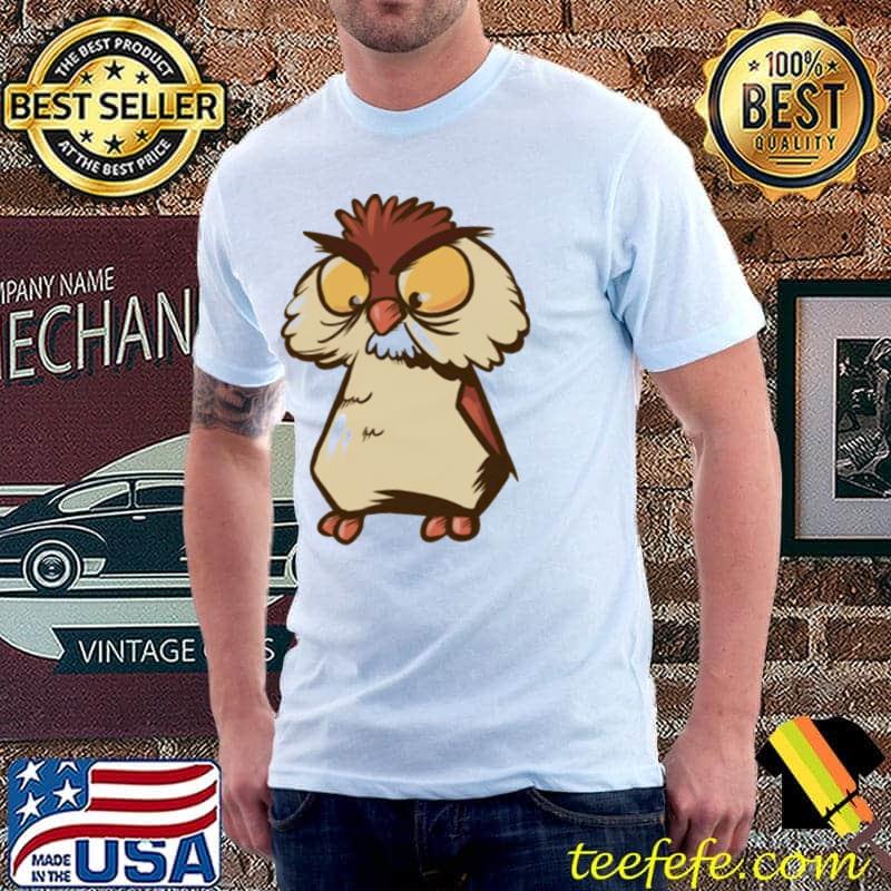 Funny owl archimedes the sword in the stone shirt