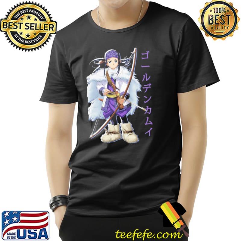 Golden kamuy asirpa japanese anime shirt
