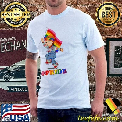 Good guys pride child's play chucky shirt