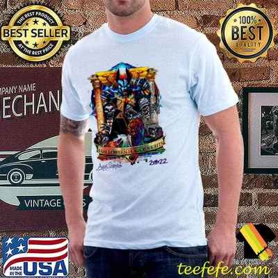 Halloween horror nights 2022 artist signature series shirt
