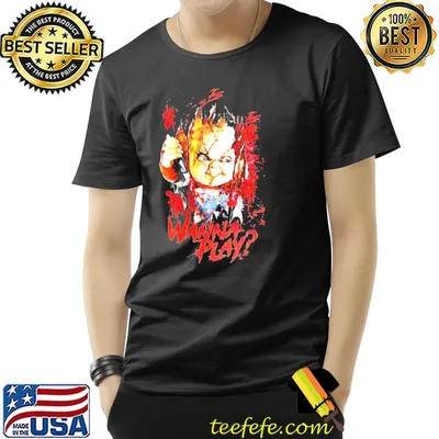 Halloween horror nights 2022 chucky wanna play shirt