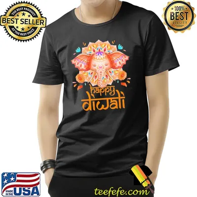 Happy diwalI festival of light hindu indian shirt