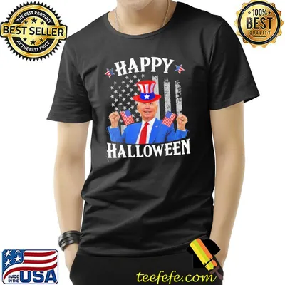 Happy halloween confused 4th of july 2022 halloween retro art shirt