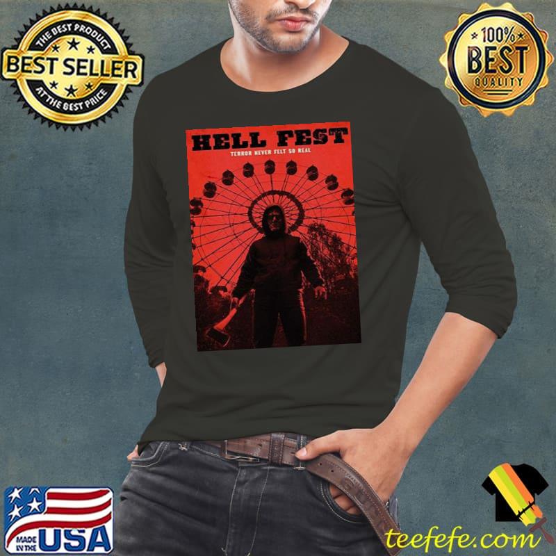Hell fest terrors graphic s Long Sleeve Tee Hell fest terrors graphic s Long Sleeve Tee