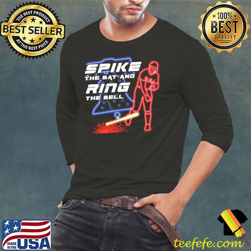 Hoskins bat spike spike the bat and ring the bell s Long Sleeve Tee Hoskins bat spike spike the bat and ring the bell s Long Sleeve Tee
