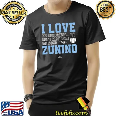 I Love My Boyfriend But I Also Love Me Some Zunino Mike Zunino Tampa Bay T-Shirt