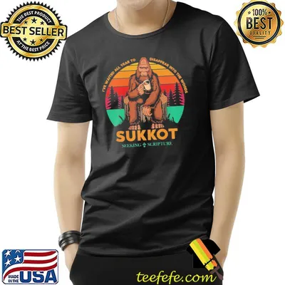 I've waited all year for sukkot vintage shirt