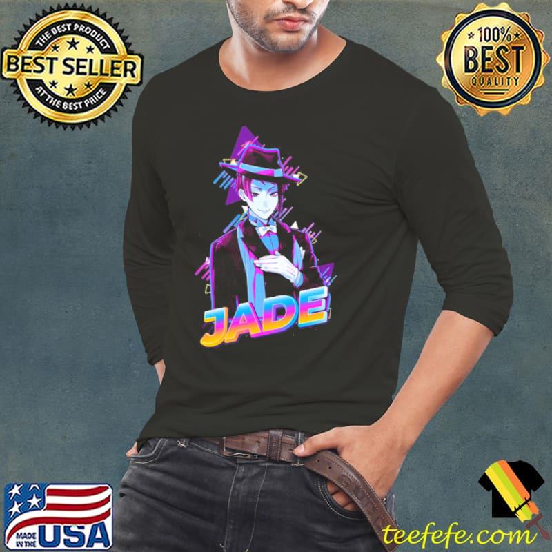 Jade leech retro aesthetic disney twistedwonderland s Long Sleeve Tee Jade leech retro aesthetic disney twistedwonderland s Long Sleeve Tee