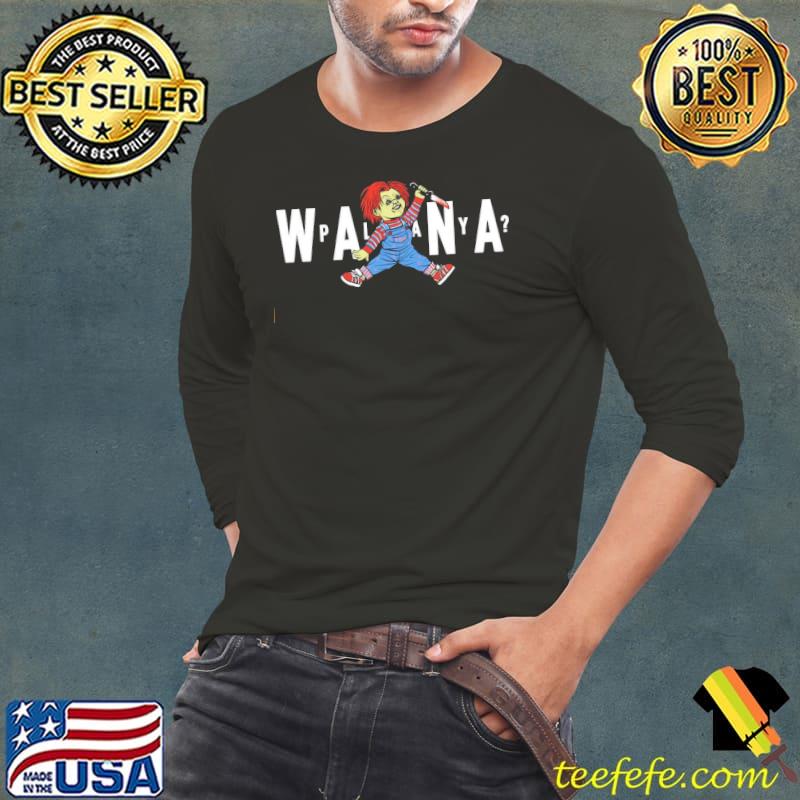 Jump man chucky retro art s Long Sleeve Tee Jump man chucky retro art s Long Sleeve Tee
