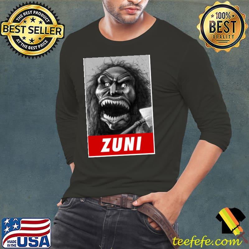 Karen black in trilogy of terror zunI portrait s Long Sleeve Tee Karen black in trilogy of terror zunI portrait s Long Sleeve Tee