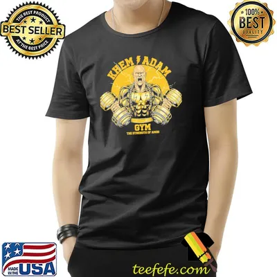 Khem adam gym the streng of amon arrowverse shirt