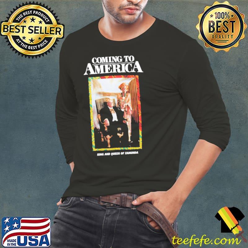 King and queen of zamunda coming to America vintage photograph s Long Sleeve Tee King and queen of zamunda coming to America vintage photograph s Long Sleeve Tee