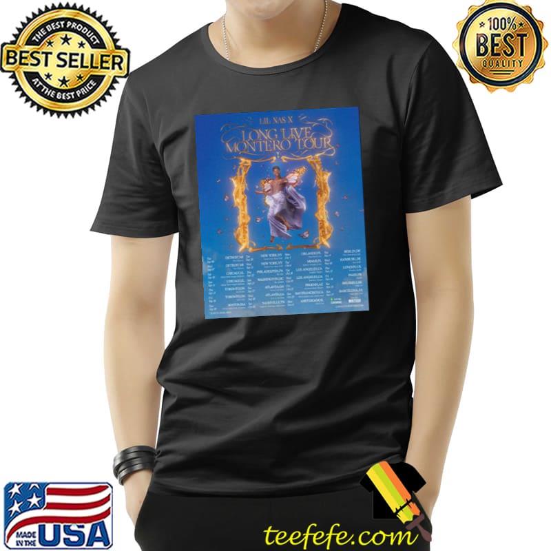 Lil nas x long live montero and date 2022 shirt