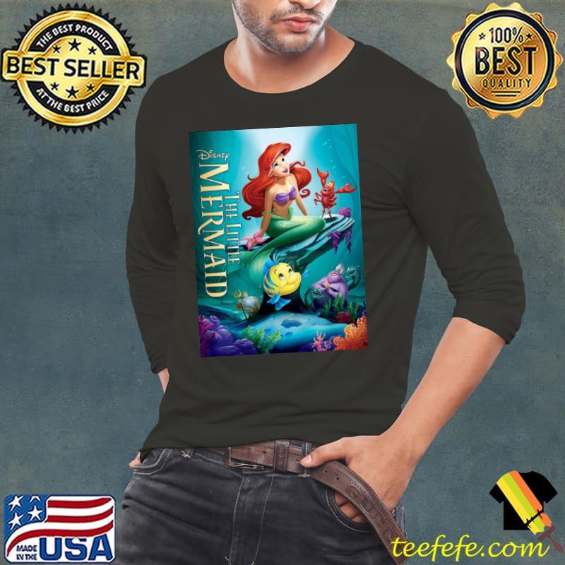 Little mermaid the little mermaid walt disney 1990 wall art decor s Long Sleeve Tee Little mermaid the little mermaid walt disney 1990 wall art decor s Long Sleeve Tee
