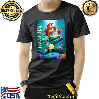 Little mermaid the little mermaid walt disney 1990 wall art decor shirt