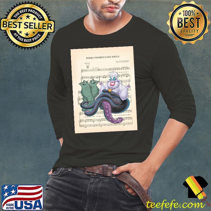 Little mermaid ursula with jetsam and flotsam poor unfortunate souls s Long Sleeve Tee Little mermaid ursula with jetsam and flotsam poor unfortunate souls s Long Sleeve Tee