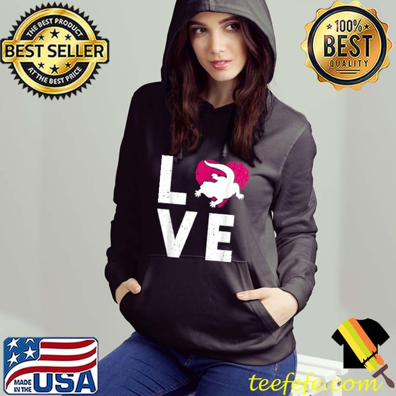 Love Reptile Grapic Saying Bearded Dragon T-Shirt Hoodie Love Reptile Grapic Saying Bearded Dragon T-Shirt Hoodie