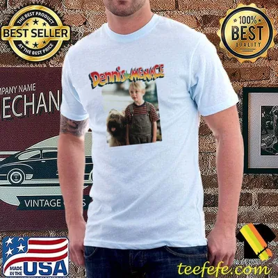 Lovely dennis the menace graphic shirt