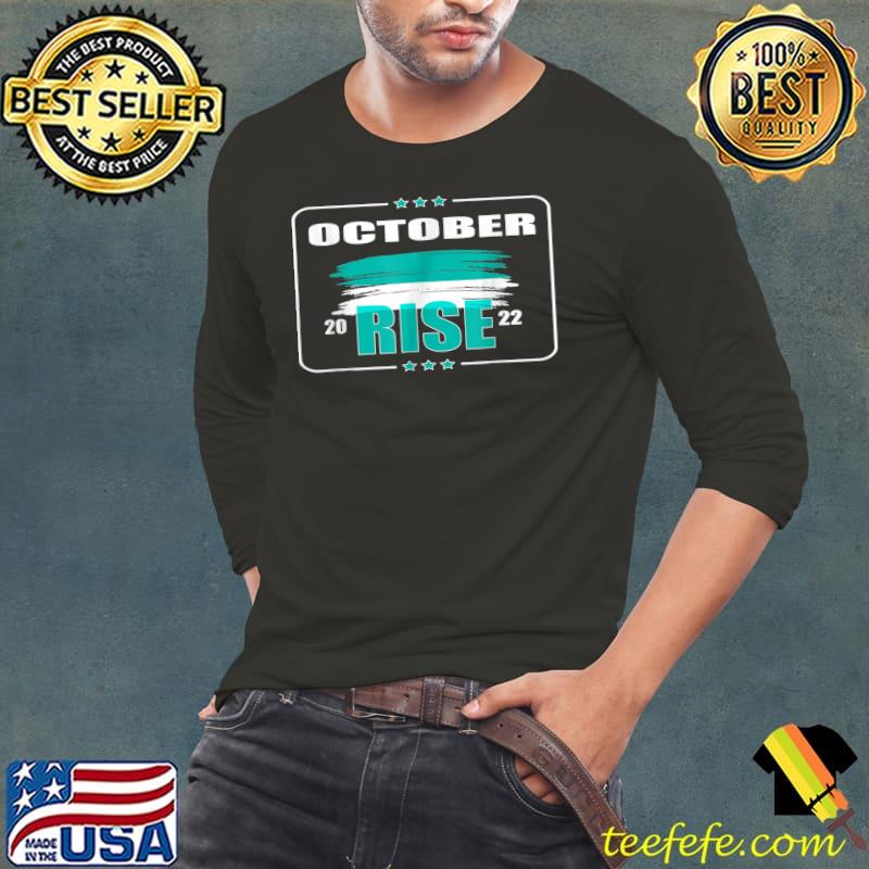 Mariners October Rise Mariners American Flag October Rise Shirt