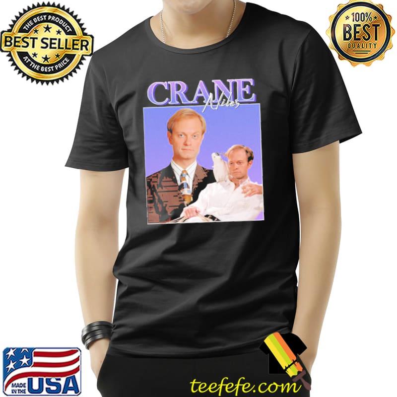 Niles crane frasier sitcom retro design shirt