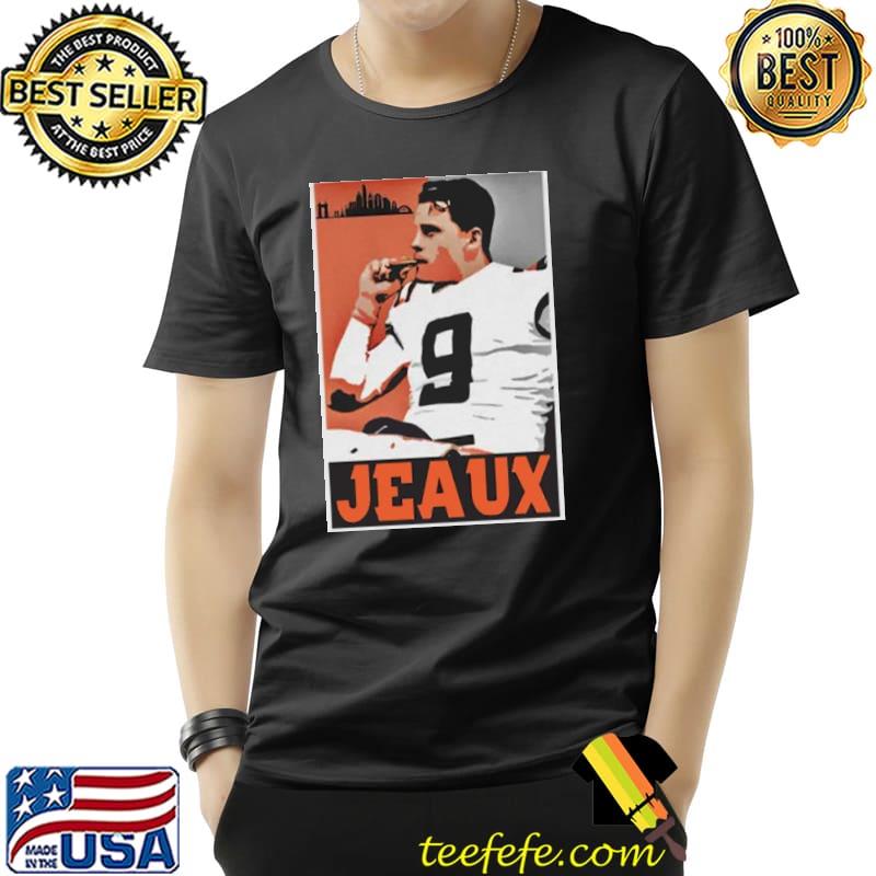 No 9 Joe burrow smoking cigar classic shirt