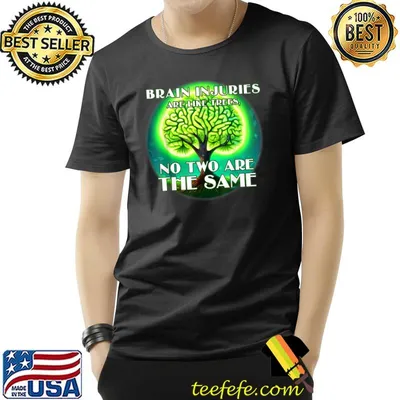No Two Traumatic Brain Injuries Are Like Trees The Same Green T-Shirt