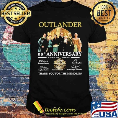 Outland 08th Anniversary Thank You For The Memories Shirt
