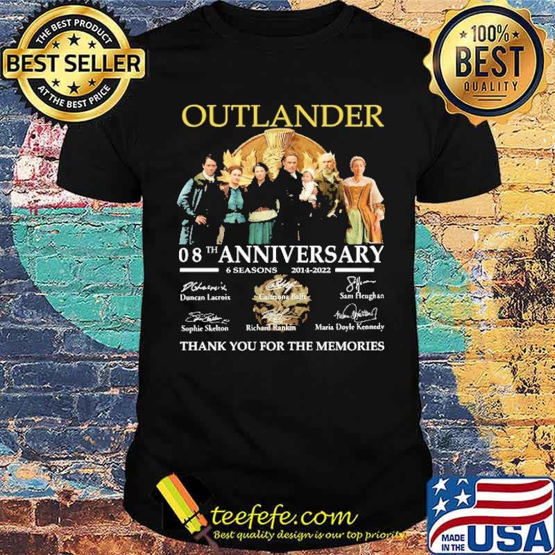 Outland 08th Anniversary Thank You For The Memories Shirt Outland 08th Anniversary Thank You For The Memories Shirt