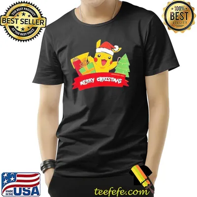 Pokemon christmas clearance shirt
