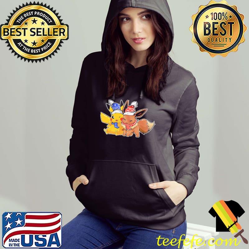 Pokemon Pikachu and friend merry christmas Pokemon christmas s Hoodie Pokemon Pikachu and friend merry christmas Pokemon christmas s Hoodie