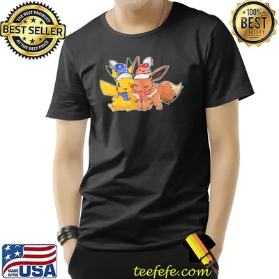 Pokemon Pikachu and friend merry christmas Pokemon christmas shirt