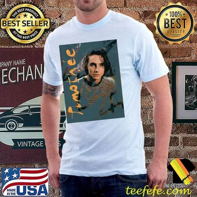 Portrait art timothée chalamet trending shirt