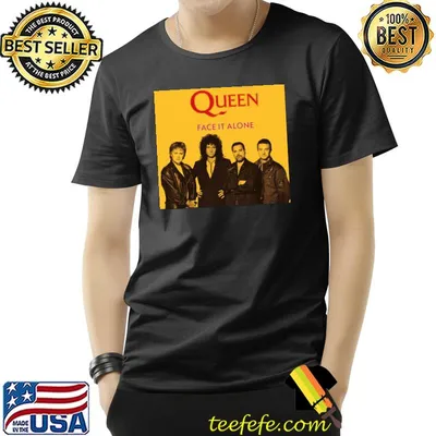 Queen band face it alone song trending unsiex shirt
